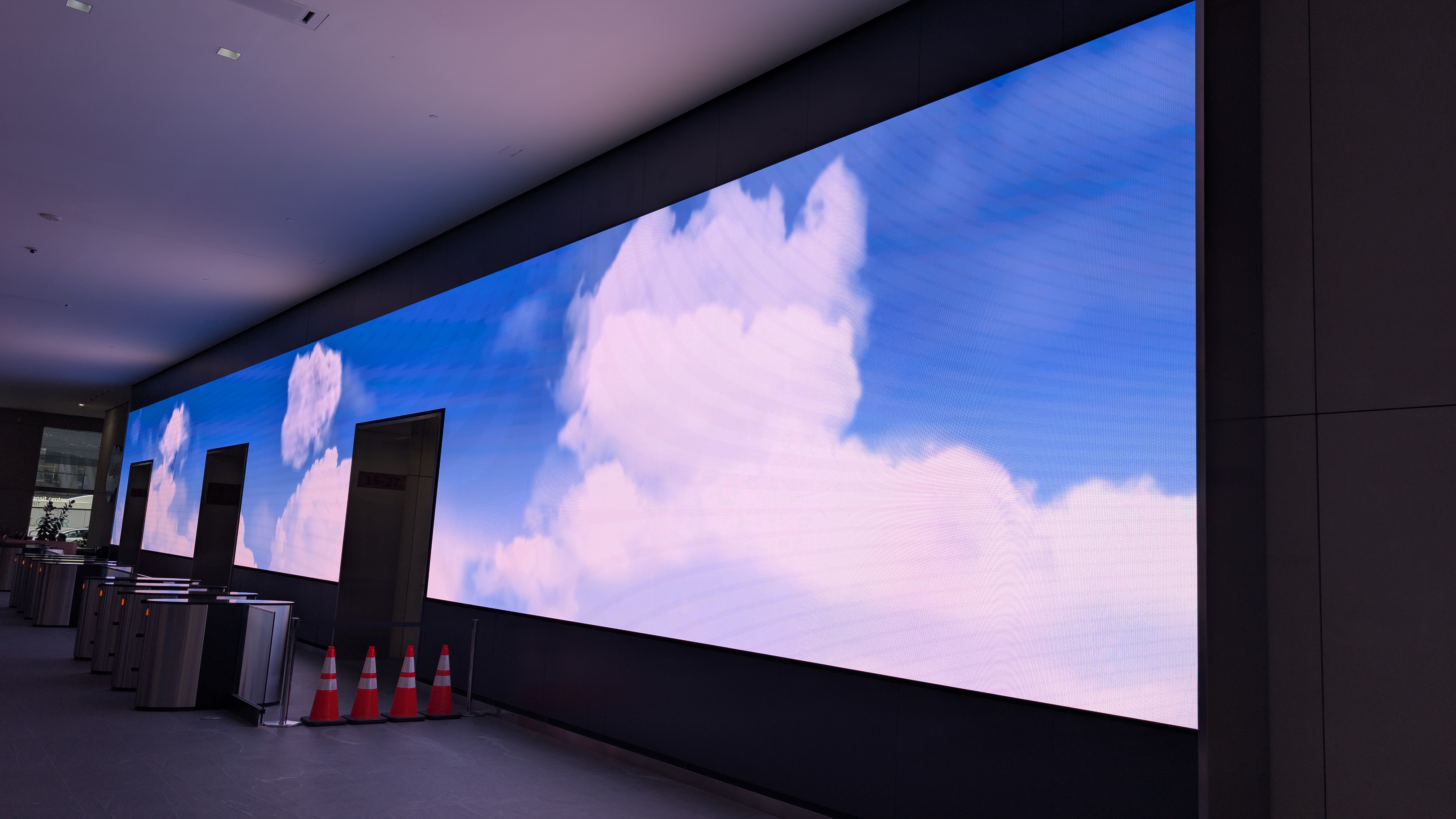 Commercial LED video wall installation in Los Angeles by Installer HQ